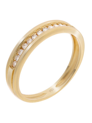 Or Jaune 18C Bague RD-3020