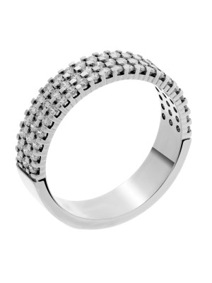 Or blanc 18C Bague RD-3021/1