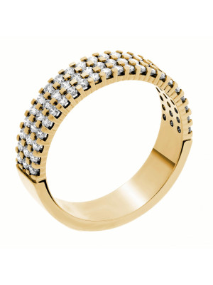 Or Jaune 18C Bague RD-3021