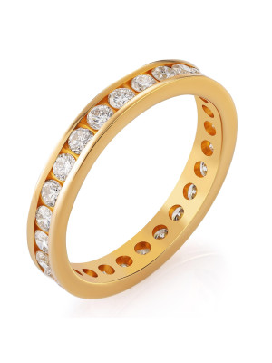 Or Jaune 18C Bague RD-310460/DJ