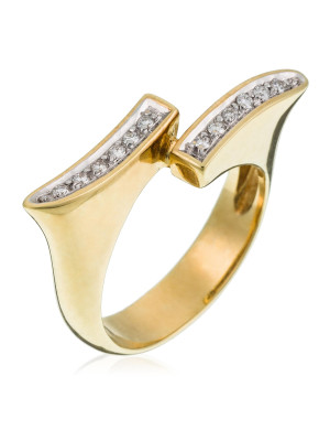 Or Jaune 18C Bague RD-33069