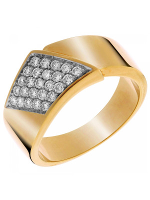 Or Jaune 18C Bague RD-33073