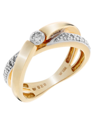 Or Jaune 18C Bague RD-33091