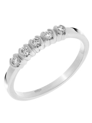 Or blanc 18C Bague RD-33213/1