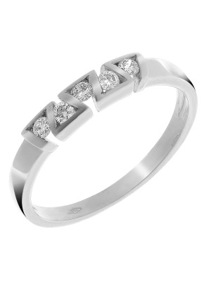 Or blanc 18C Bague RD-33214/1