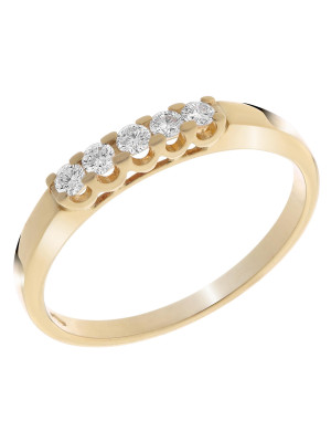 Or Jaune 18C Bague RD-33216