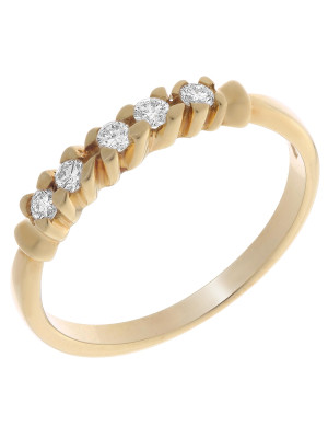 Or Jaune 18C Bague RD-33218