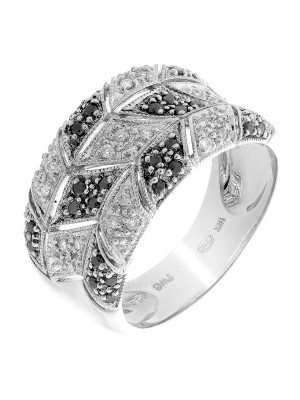 Or blanc 18C Bague RD-33326