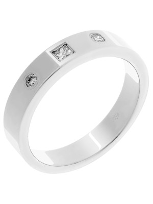 Or blanc 18C Bague RD-33331/1