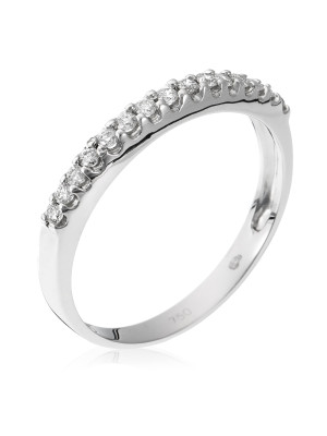 Or blanc 18C Bague RD-3367