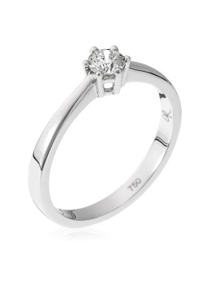 Or blanc 18C Bague RD-3370