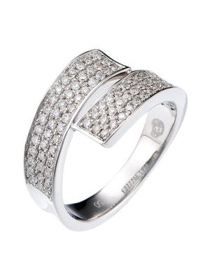 Or blanc 18C Bague RD-3373