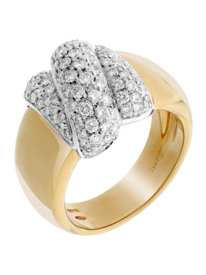 Or Jaune 18C Bague RD-3768