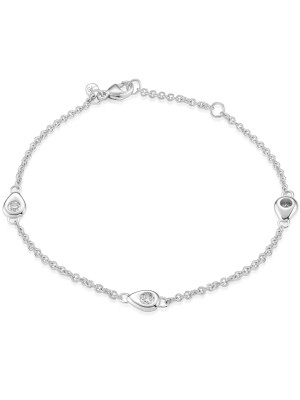 Arina Or blanc 18C Bracelet TR-005/1