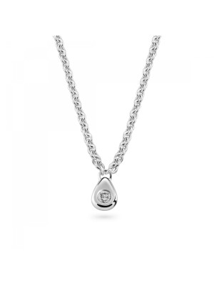 Arina Or blanc 18C Collier TR-018/1