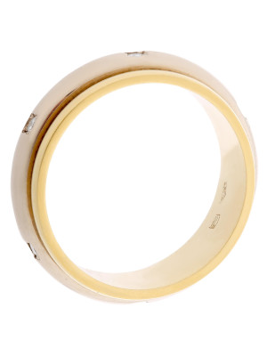 Or Jaune 18C Bague TRD-DA15/B/DE