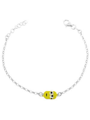 Minion Argent Bracelet ZA-7135