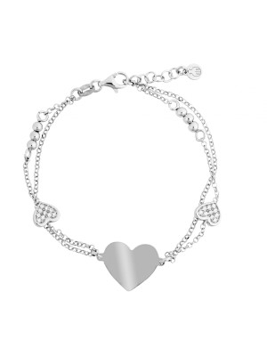 Heart Argent Bracelet ZA-7384