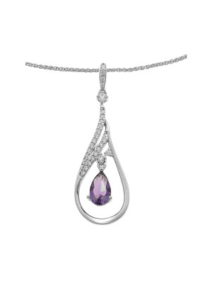 Ebbi Argent Collier avec pendentif ZH-7037