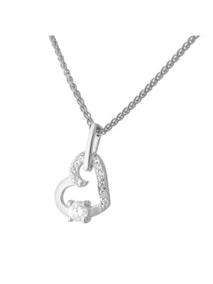 Fantasy Argent Collier avec pendentif ZH-7080