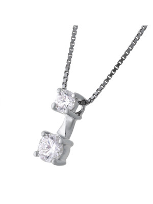 Lykke Argent Collier avec pendentif ZH-7128