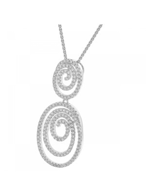 Roshina Argent Collier avec pendentif ZH-7274