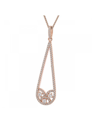 Tiziana Argent Collier avec pendentif ZH-7276/RG