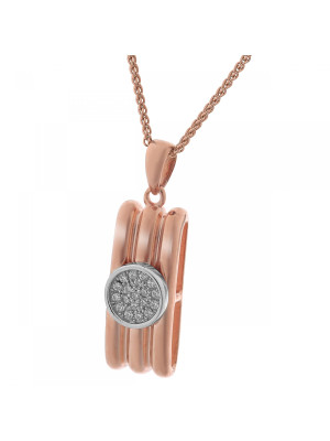 Argent Collier avec pendentif ZH-7283