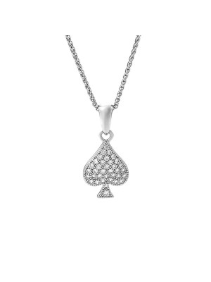 Argent Collier avec pendentif ZH-7346