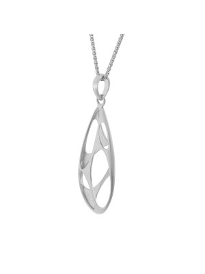 Ava Argent Collier avec pendentif ZH-7374