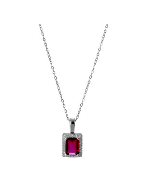 Enora Argent Collier avec pendentif ZH-7425/RU