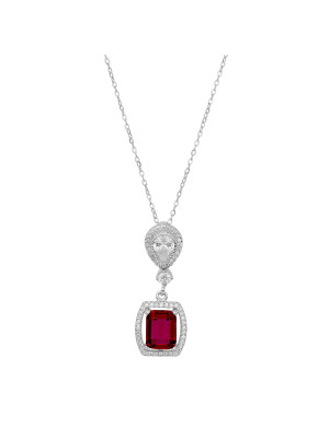 Enora Argent Collier avec pendentif ZH-7426/RU