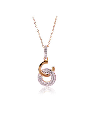 Carleen Argent Collier avec pendentif ZH-7440