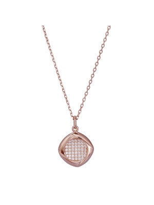 Amalia Argent Collier avec pendentif ZH-7442