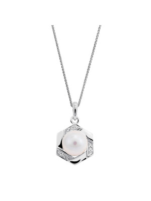 Aliva Argent Collier avec pendentif ZH-7469