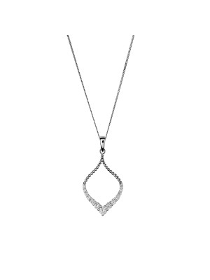 Grace Argent Collier avec pendentif ZH-7493