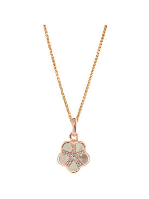 Daisy Argent Pendentif avec Chaine ZH-7585/RG