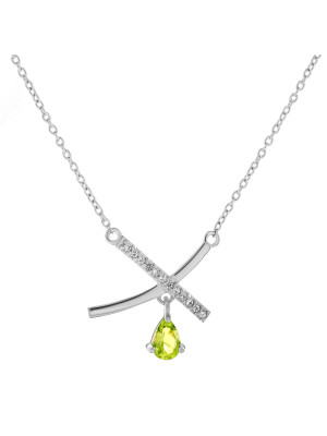 Charlotte Argent Collier ZK-7580/P