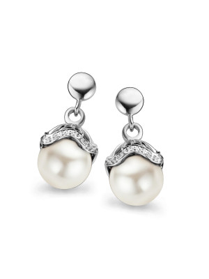 Argent Boucle d'oreille ZO-5029