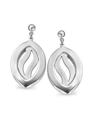 Argent Boucle d'oreille ZO-5067