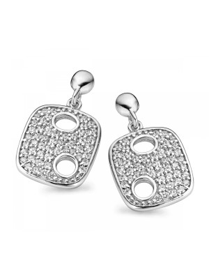 Argent Boucle d'oreille ZO-5098