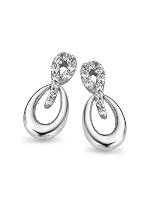 Argent Boucle d'oreille ZO-5134