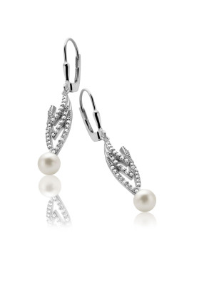 Argent Boucle d'oreille ZO-5173