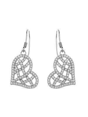 Argent Boucle d'oreille ZO-5221