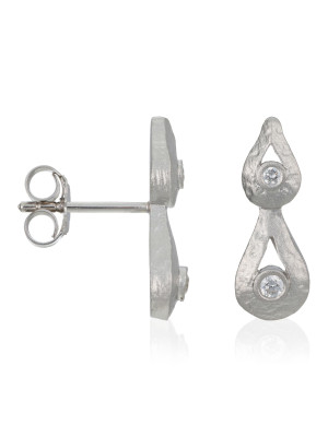 Argent Puce d'oreille ZO-5253