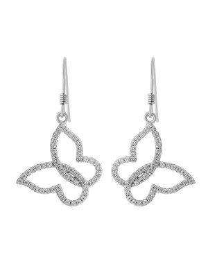 Argent Boucle d'oreille ZO-5265