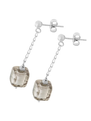 Argent Boucle d'oreille ZO-5558