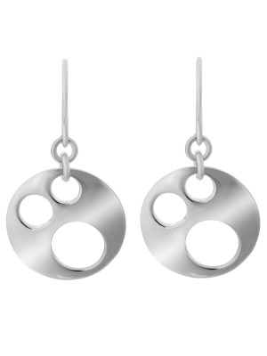 Argent Boucle d'oreille ZO-5652