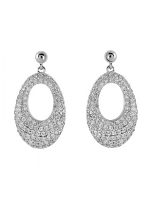 Argent Boucle d'oreille ZO-5806