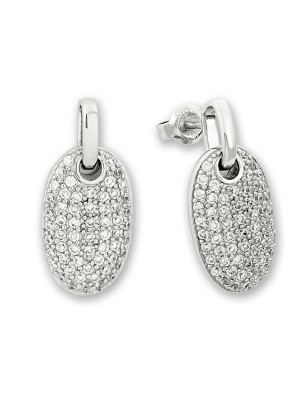 Argent Boucle d'oreille ZO-5808